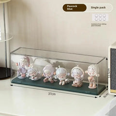ELMAS Acrylic Storage Box Dustproof Cabinet for Home Goods