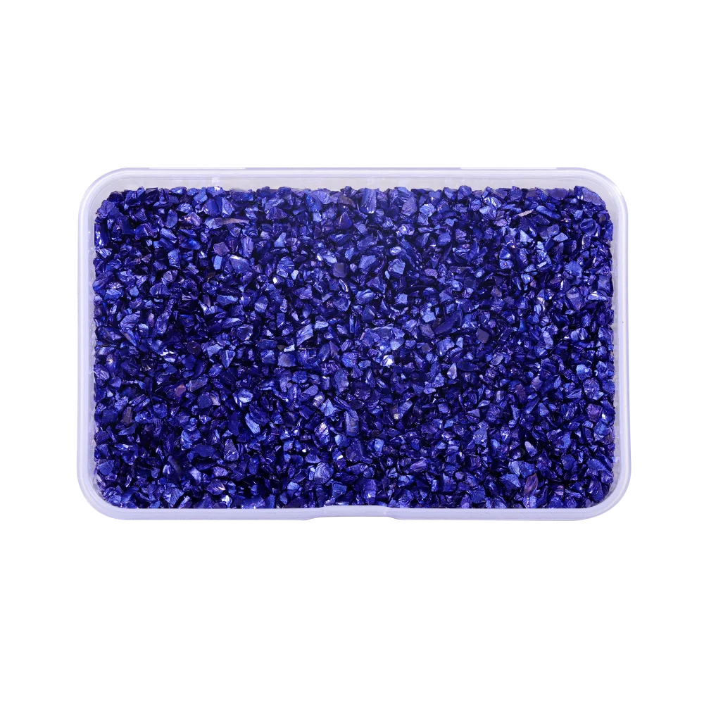 ELMAS Crushed Glass Stones for DIY Resin Crafts & Nail Art - Al Masam Stationery LLC