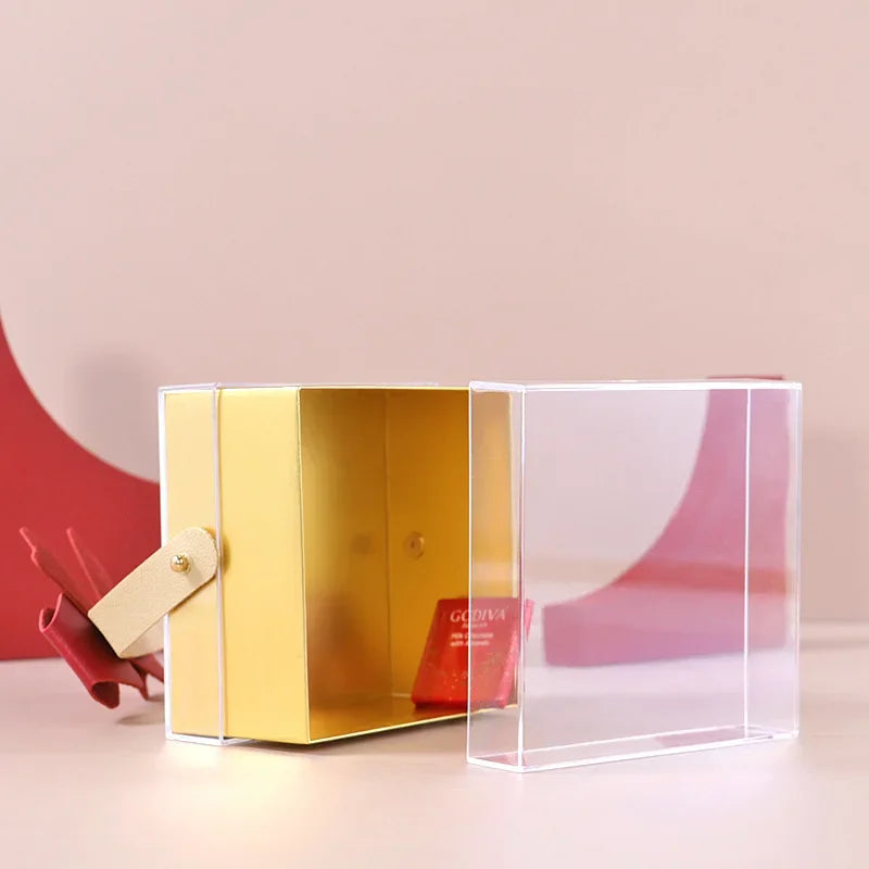 ELMAS Acrylic Tetragonal Candy Gift Boxes for Events - Al Masam Stationery LLC