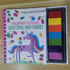 ELMAS Creative Fingerprinting & Stamping Art Book