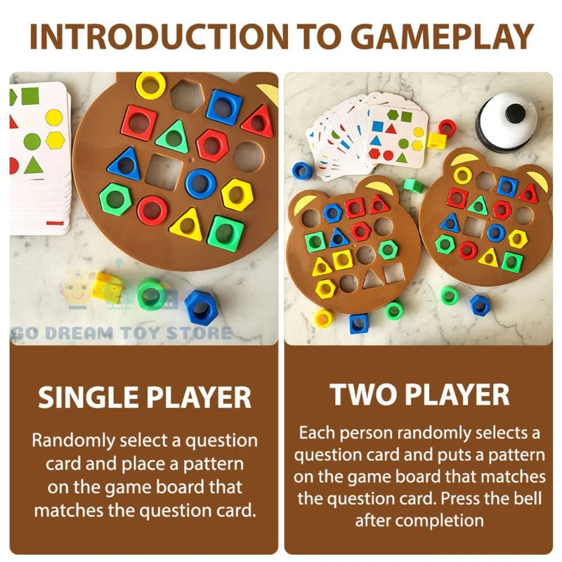 ELMAS: DIY Geometric Shape Puzzle for Kids Learning - Al Masam Stationery LLC