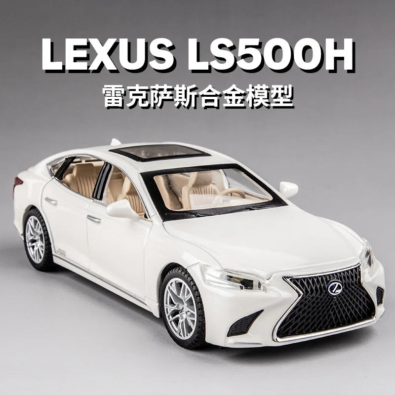 ELMAS 1:32 LEXUS LS500H Diecast Car Model with Sound & Light - Al Masam Stationery LLC