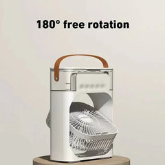 ELMAS Xiaomi 3-in-1 Portable Fan With LED Night Light - Al Masam Stationery LLC