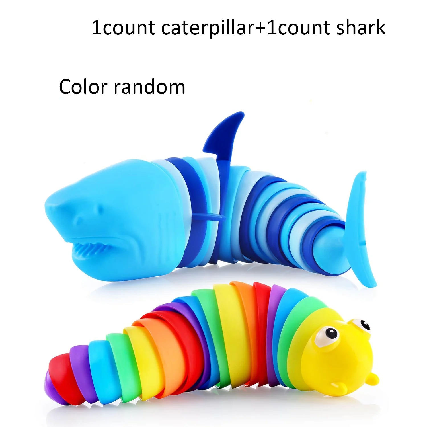 ELMAS Cevioce Fidget Slug Toy 2-Piece Set for Stress Relief - Al Masam Stationery LLC