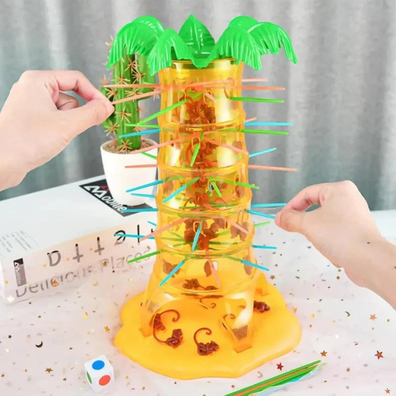 ELMAS Monkey Climbing Tree Game For Kids Fun Puzzle - Al Masam Stationery LLC