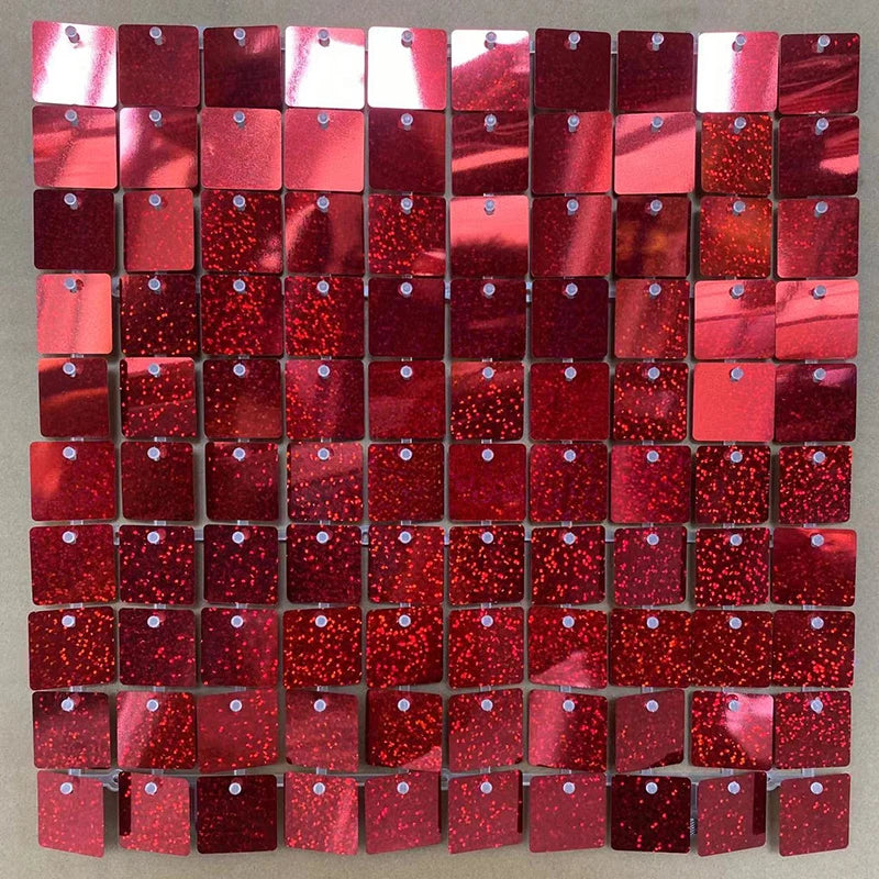 ELMAS 24 Pcs Shimmer Sequin Backdrop Blue Black Decor - Al Masam Stationery LLC