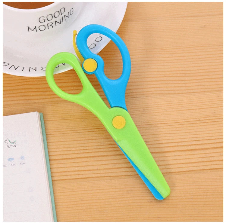 ELMAS Kids Safe Mini Round Head Scissors for Crafts - Al Masam Stationery LLC