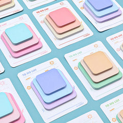 ELMAS Colorful Sticky Notes - 3 Sizes for DIY & Office Fun - Al Masam Stationery LLC