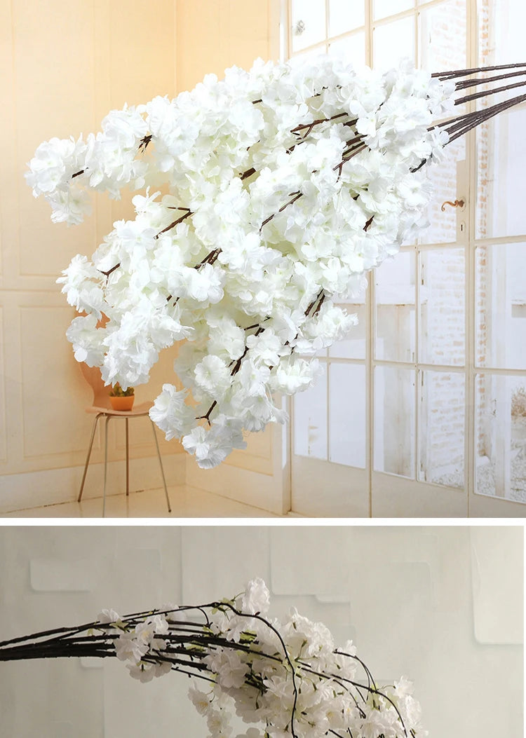 ELMAS Elegant Cherry Blossom Silk Branch Decor - Al Masam Stationery LLC