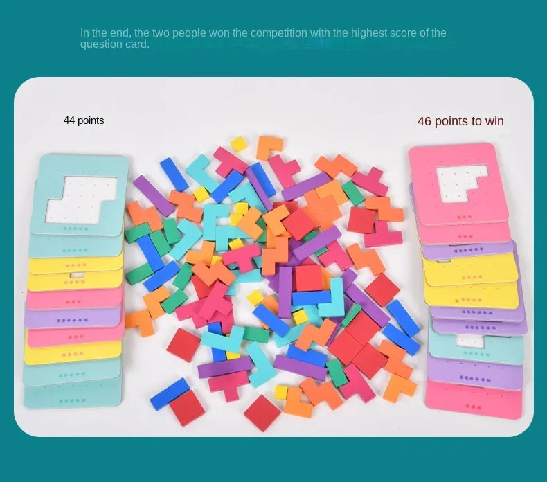 ELMAS Montessori Desktop Puzzle Toys for Kids Gift - Al Masam Stationery LLC