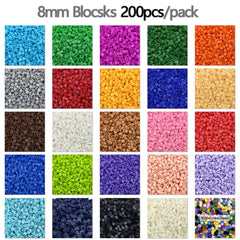 ELMAS Creative 200pcs Diamond Pixel Art Building Set