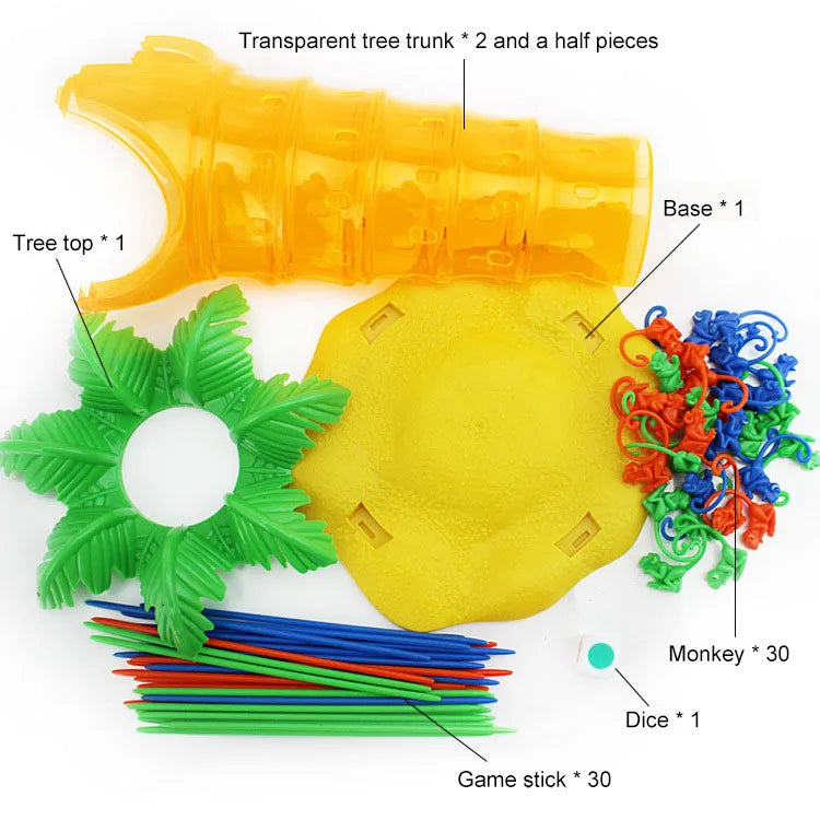 ELMAS Monkey Climbing Tree Game For Kids Fun Puzzle - Al Masam Stationery LLC