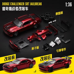 ELMAS CCA MSZ 1:36 Dodge Challenger Toy Car Model - Al Masam Stationery LLC