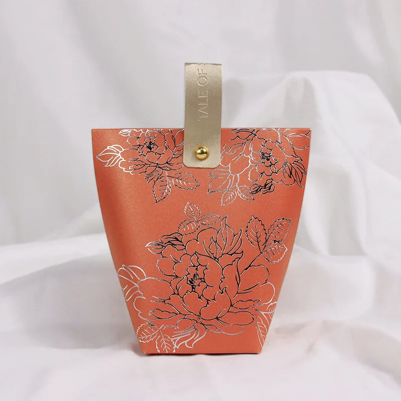 ELMAS Upscale Gilded Wedding Favor Candy Box For Guests - Al Masam Stationery LLC