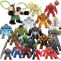 ELMAS Superhero Building Blocks: Marvel Mini Figures Set