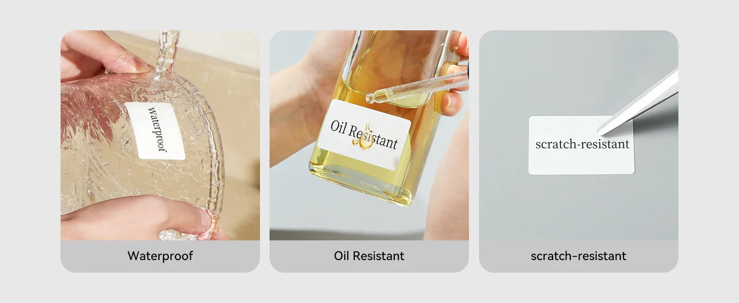 ELMAS Wireless Mini Thermal Label Printer for Home & DIY - Al Masam Stationery LLC