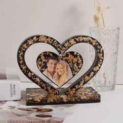 ELMAS DIY Heart-Shaped Silicone Mould for Photo Frames - Al Masam Stationery LLC