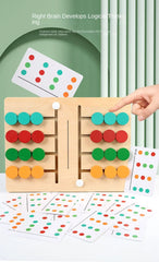 ELMAS Montessori Color and Shape Puzzle Matching Game