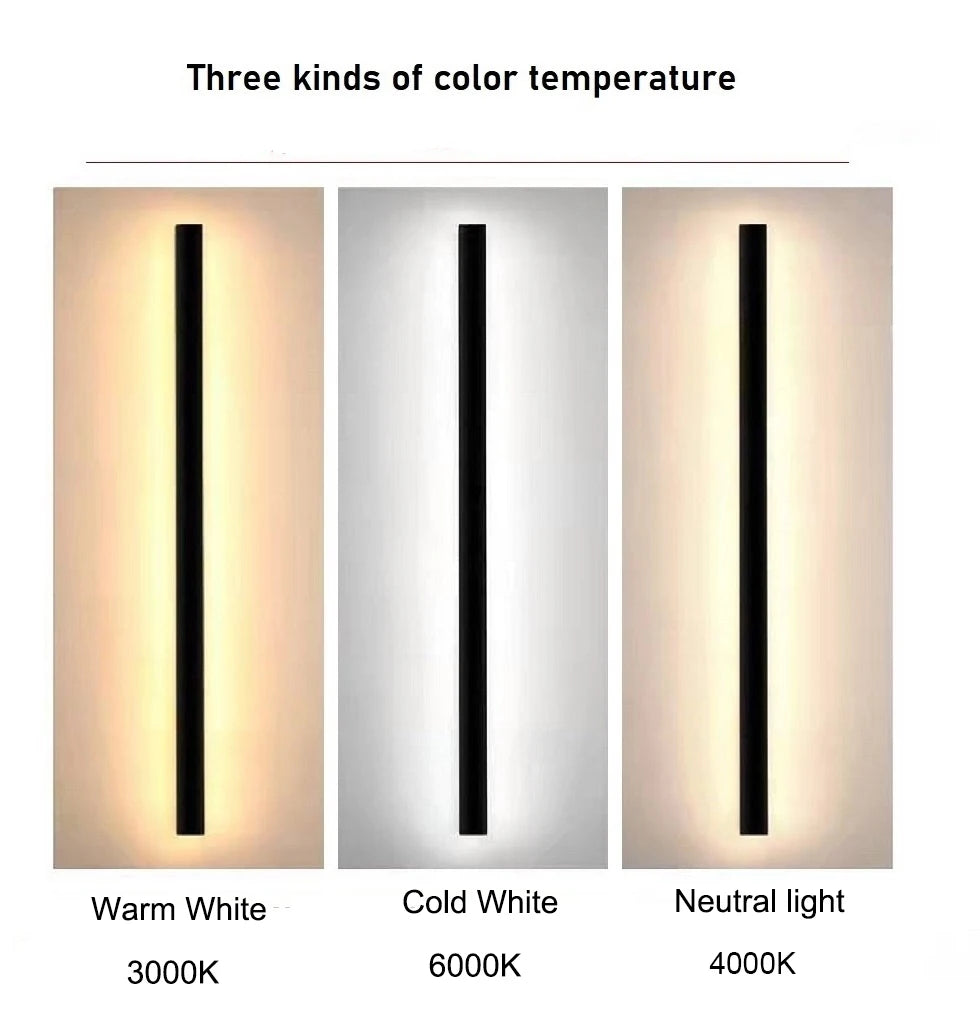 ELMAS Modern Waterproof LED Outdoor Wall Lamp - Al Masam Stationery LLC