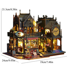 ELMAS Creative LED Dollhouse Kit - 3D Puzzle Adventure