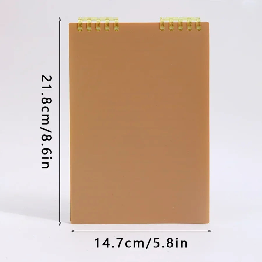 ELMAS A5 Spiral Notebook - Thick 60 Sheet Journal - Al Masam Stationery LLC