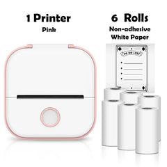 ELMAS Mini Pocket Thermal Printer for DIY Stickers & Journals