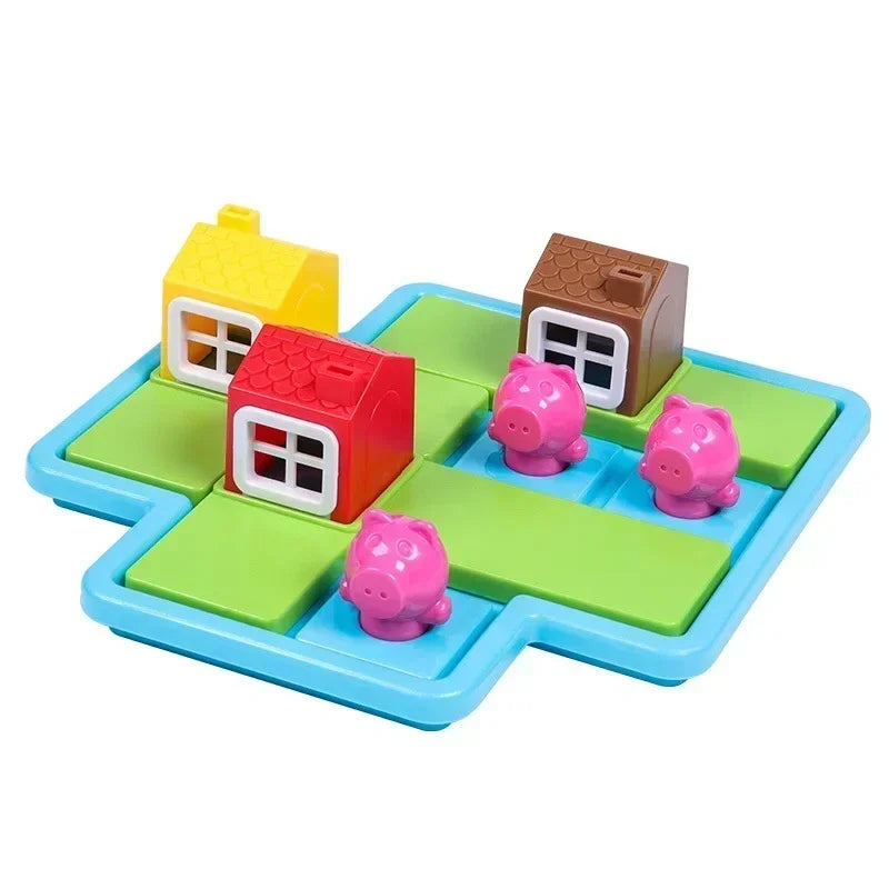 ELMAS Three Little Pigs Smart Hide Seek Game for Kids - Al Masam Stationery LLC