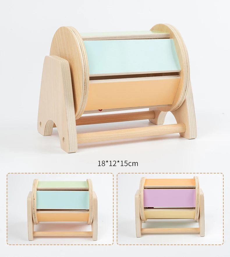 ELMAS Montessori Toys Wooden Object Permanence Box 5 in 1 - Al Masam Stationery LLC