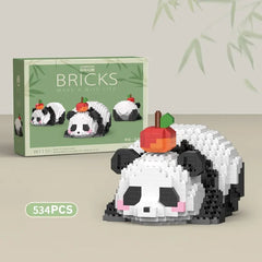 ELMAS Creative Panda Building Blocks for Kids' Fun