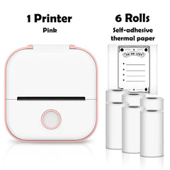 ELMAS Mini Pocket Thermal Printer for DIY Stickers & Journals