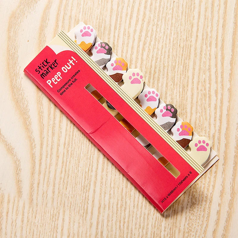 ELMAS Cute Cartoon Animal Sticky Notes & Memo Pad Set - Al Masam Stationery LLC