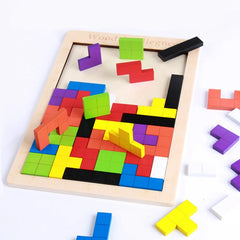 ELMAS 3D Wooden Puzzle for Kids - Fun Learning Game