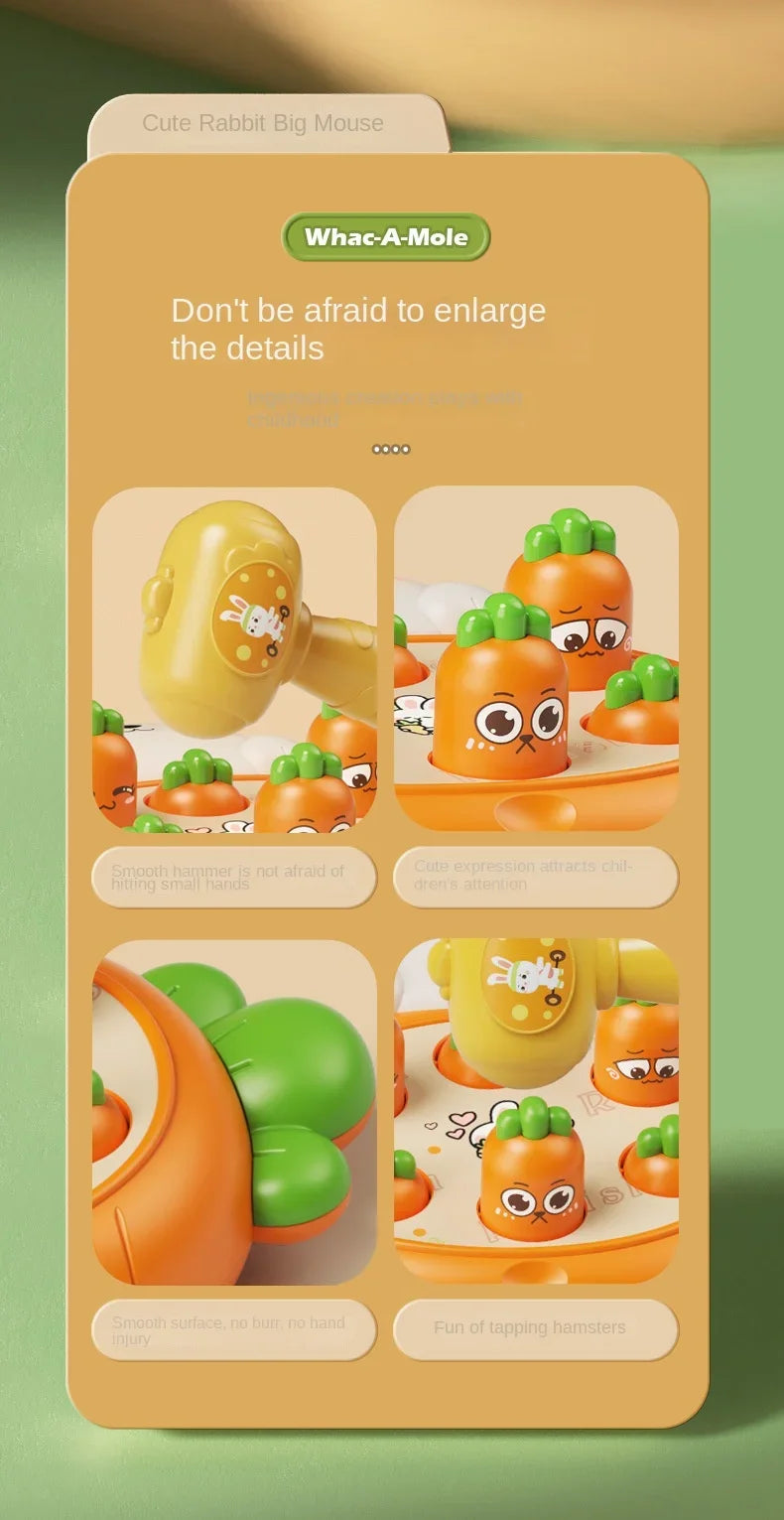 ELMAS Animal Theme Montessori Toddler Hammering Game - Al Masam Stationery LLC