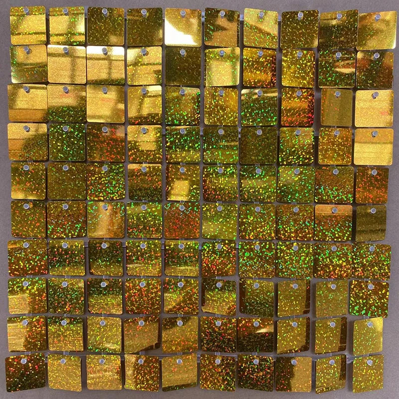 ELMAS Transparent 6/12/24Pcs Glitter Sequins Wall Panels - Al Masam Stationery LLC