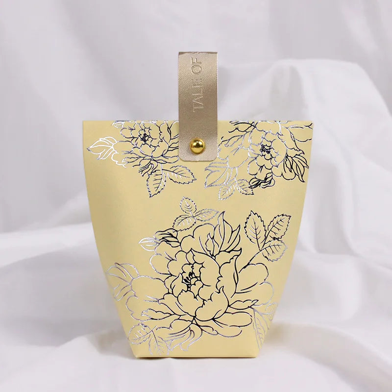 ELMAS Upscale Gilded Wedding Favor Candy Box For Guests - Al Masam Stationery LLC