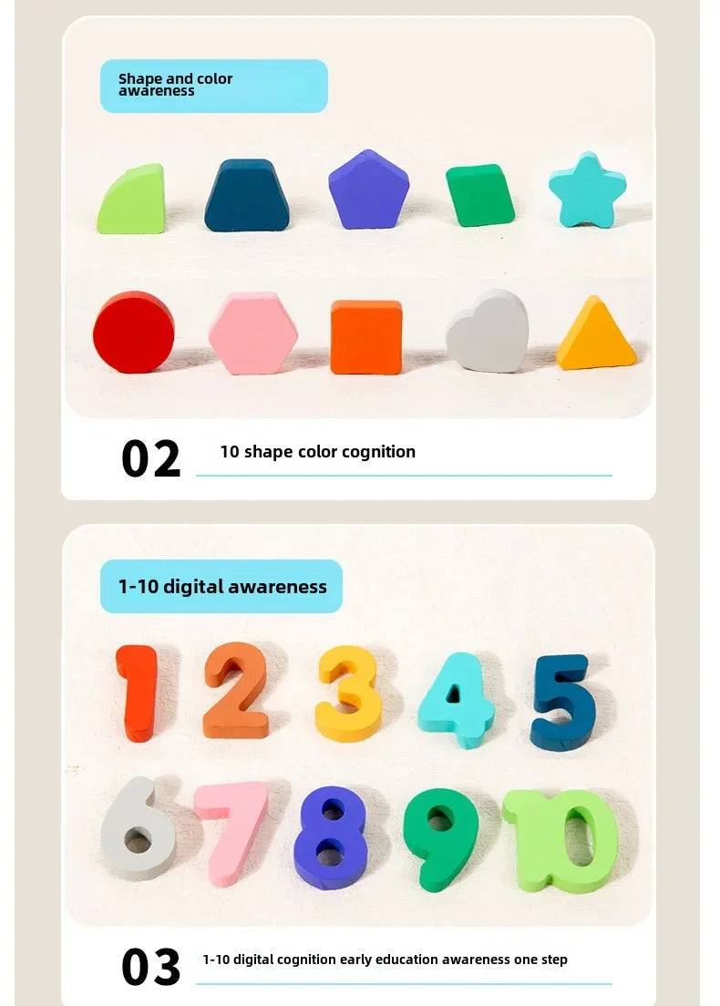 ELMAS: Montessori Educational Busy Board for Kids - Al Masam Stationery LLC