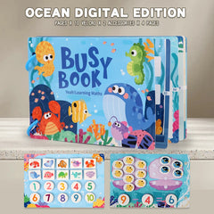 ELMAS - Montessori Baby Busy Book My First Quiet Book