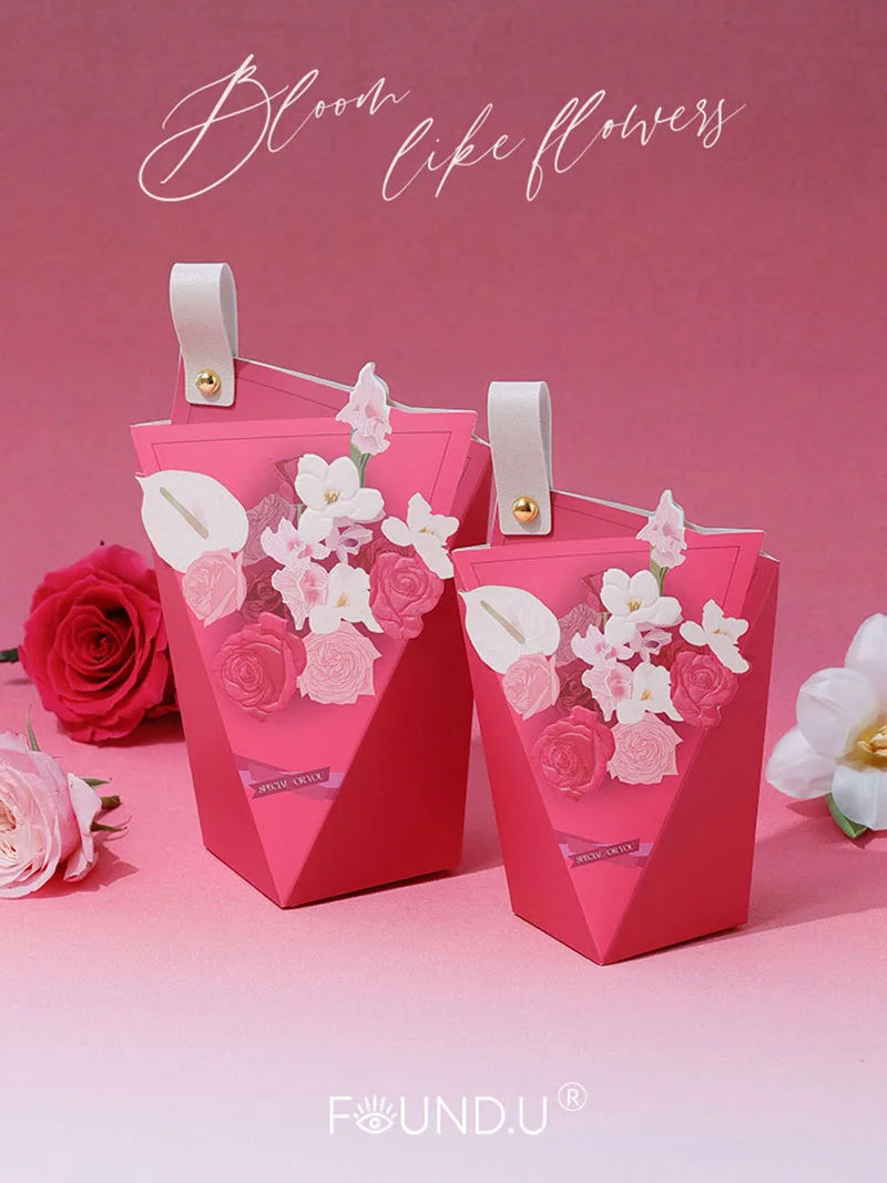 ELMAS High-End Candy Box Flower Chocolate Wedding Favor - Al Masam Stationery LLC