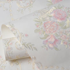 ELMAS Floral Wallpaper Self-Adhesive Warm Girl Room Decor - Al Masam Stationery LLC