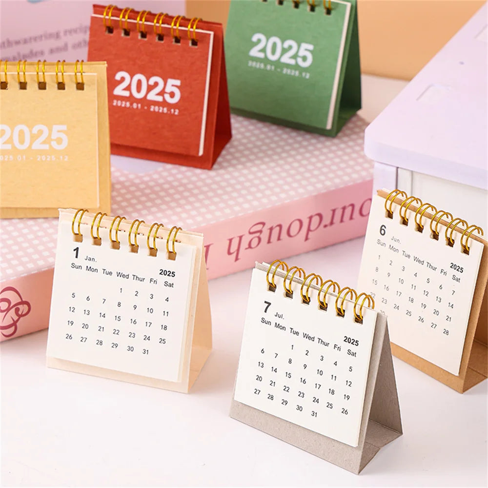 ELMAS Elegant Mini Desk Calendar for Daily Planning - Al Masam Stationery LLC