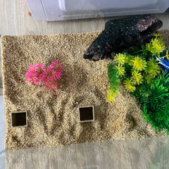 ELMAS Aquarium Cave Hiding Cave For Aquatic Pets - Al Masam Stationery LLC