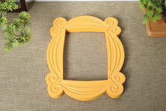 ELMAS Friends Handmade Monica Yellow Photo Frame Decor