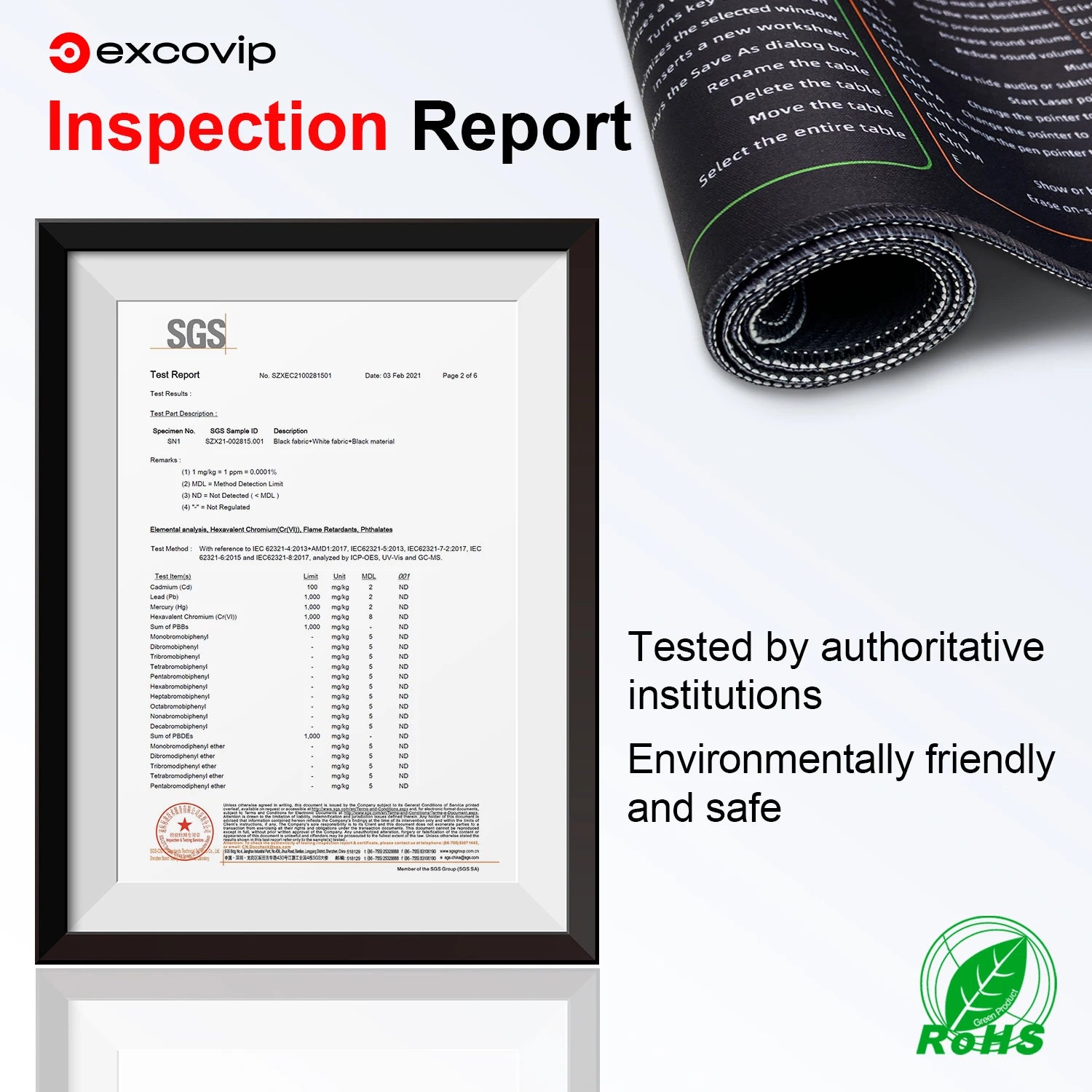 ELMAS Ultimate Office & Gaming Mouse Pad with Shortcuts - Al Masam Stationery LLC