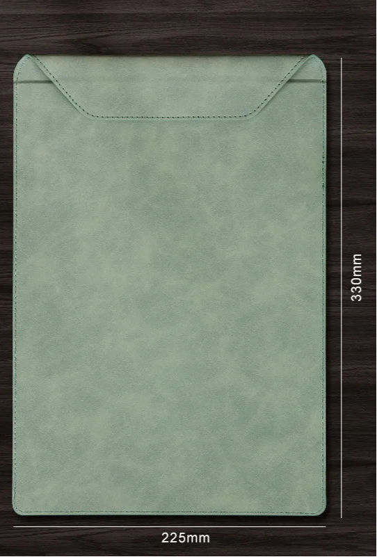 ELMAS Premium Leather A4 Clipboard Folder with Logo - Al Masam Stationery LLC