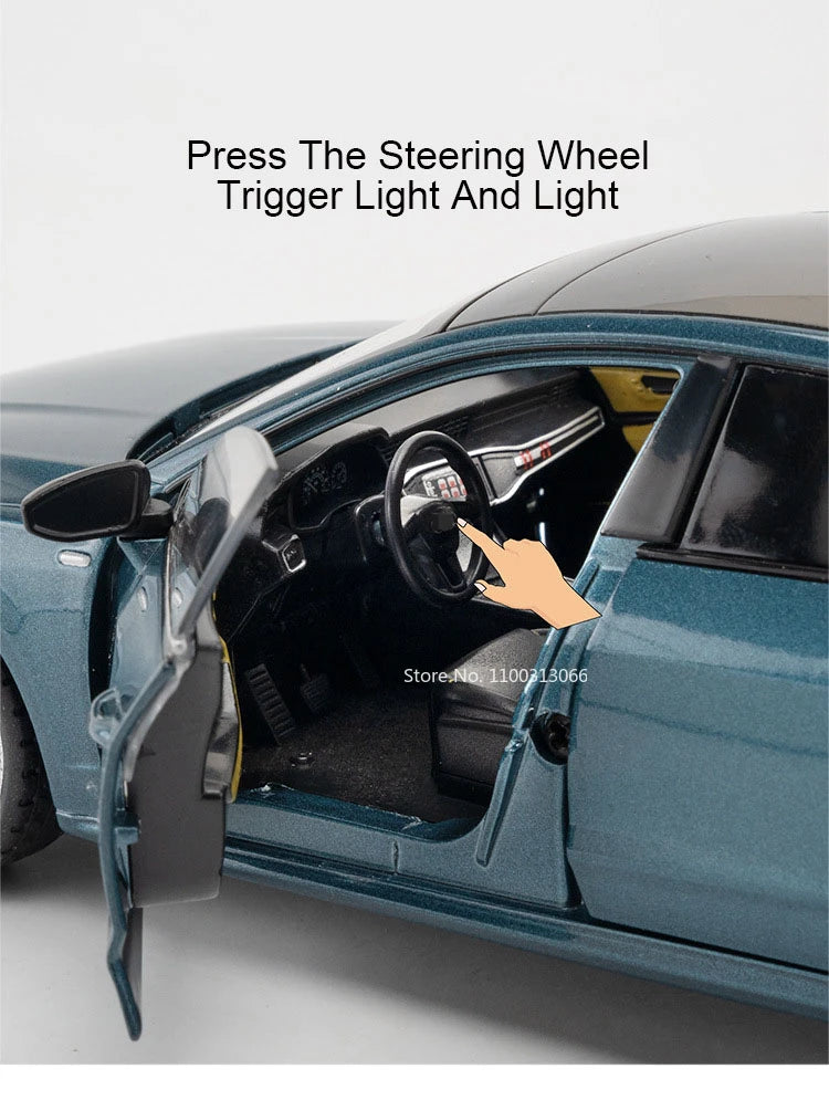 ELMAS 1/24 A7 Alloy Model Car Toys with Light Sound - Al Masam Stationery LLC