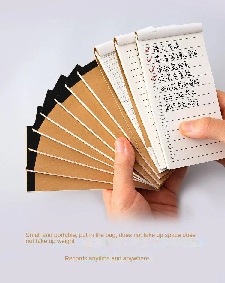 ELMAS Creative Kraft Paper 3PCs Tearable Notepad - Al Masam Stationery LLC