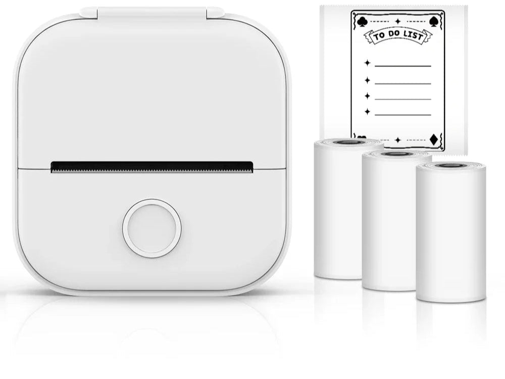 ELMAS Mini Pocket Thermal Printer for DIY Stickers & Journals - Al Masam Stationery LLC