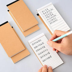 ELMAS Creative Kraft Paper 3PCs Tearable Notepad - Al Masam Stationery LLC