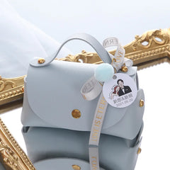 ELMAS Wedding Favors Leather Candy Box For Special Events - Al Masam Stationery LLC