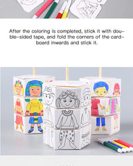 ELMAS Creative Colorful DIY Art & Puzzle Toys for Kids